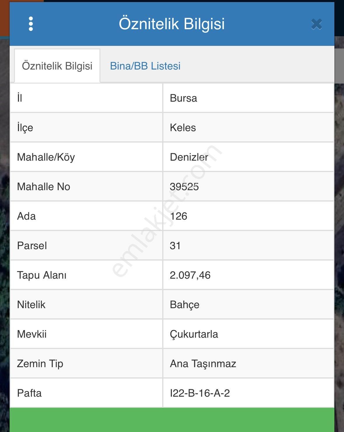 Keles Denizler Koyunde Satılık Bahceler - Görsel 4