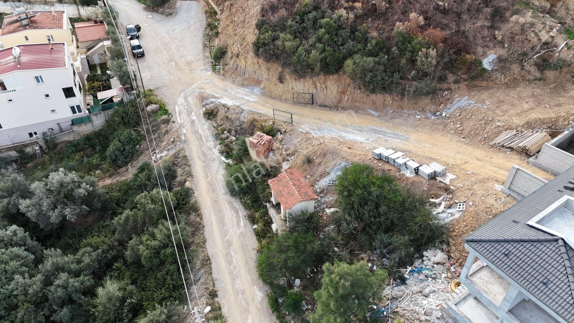 İzmir Seferihisar Atatürk Mahallesinde Deniz Manzaralı 300 M2 Arsa - Görsel 3
