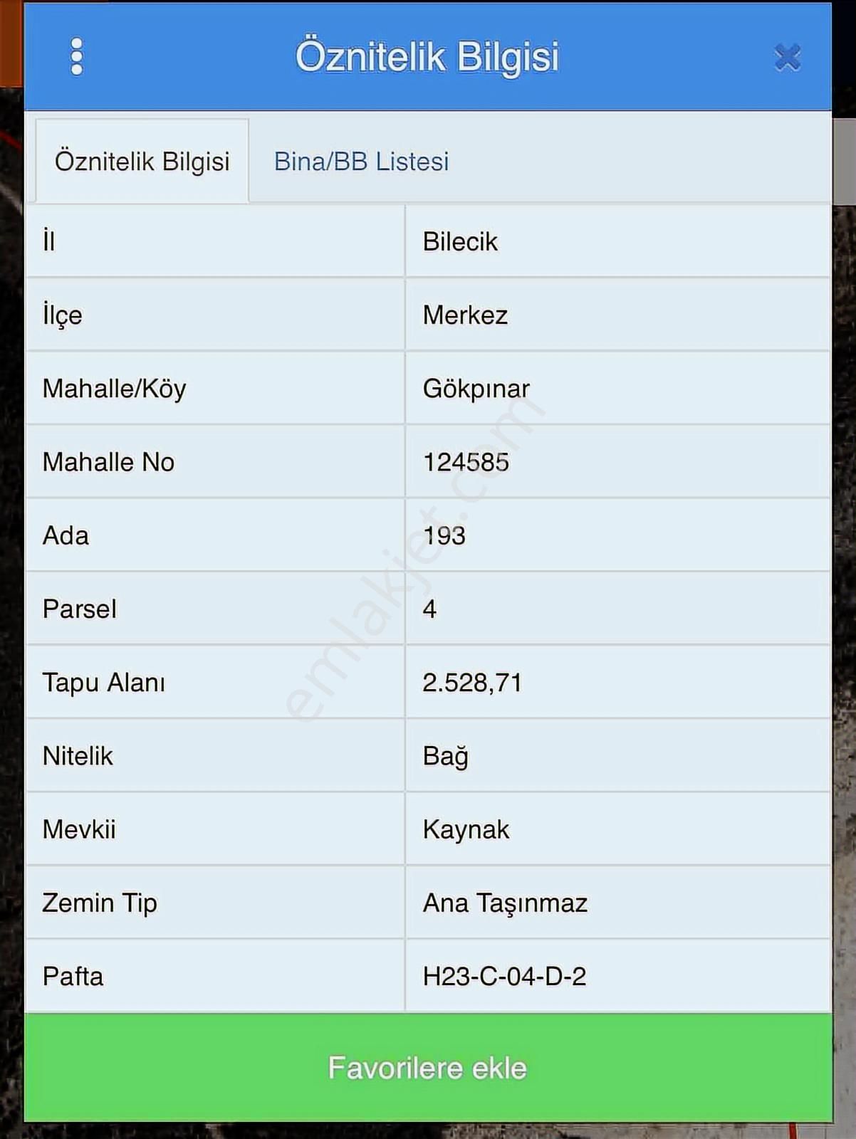 Tarcanlardan Acil Bilecik Gökpınarda 2.528m2 Satılık Tarla - Görsel 4