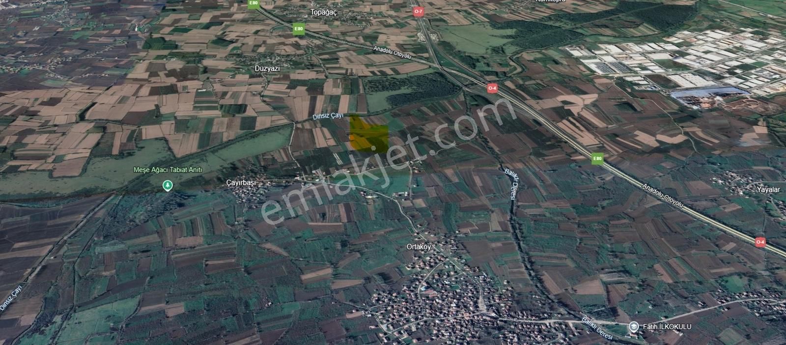 Fırsat Hendek Çayırbaşın'da 7.836 M2 Satılık Tarla - Görsel 6