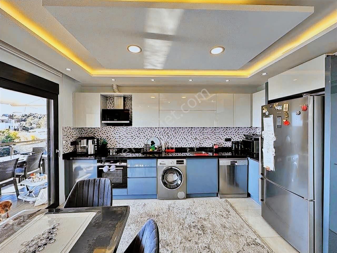 3+1 Ayrı Mutfak Deniz Ve Kale Manzaralı Daire Alanya Hasbahçe - Görsel 2