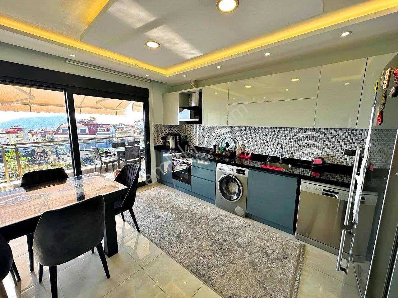 3+1 Ayrı Mutfak Deniz Ve Kale Manzaralı Daire Alanya Hasbahçe - Görsel 35