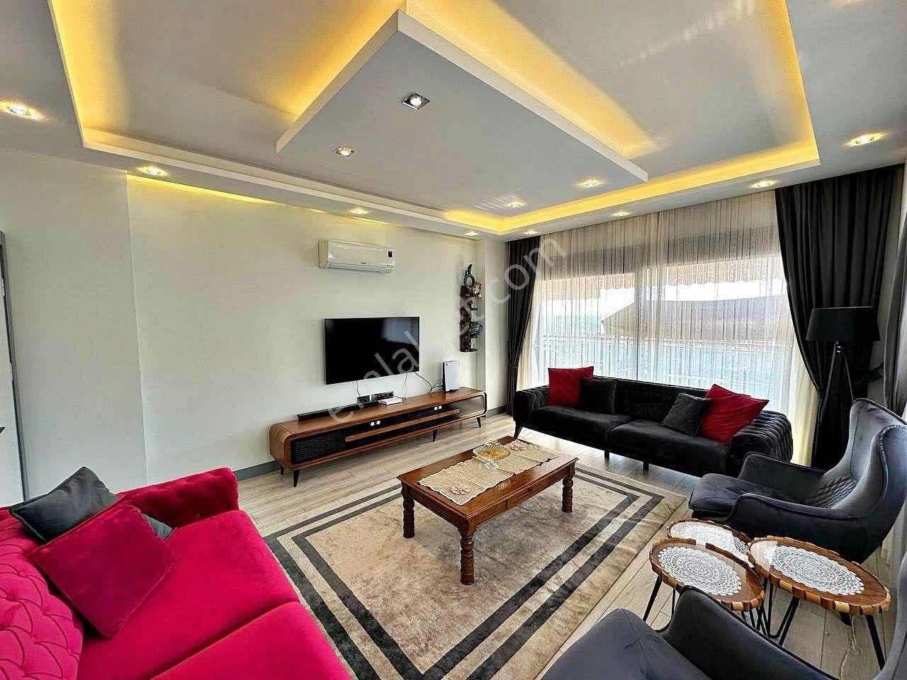 3+1 Ayrı Mutfak Deniz Ve Kale Manzaralı Daire Alanya Hasbahçe - Görsel 31