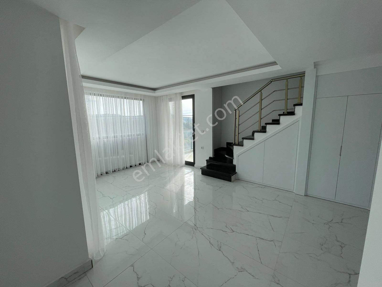 2+1 Dubleks Sıfır Daire Beyaz Eşyalı Alanya State Of Art Sitesi - Görsel 12
