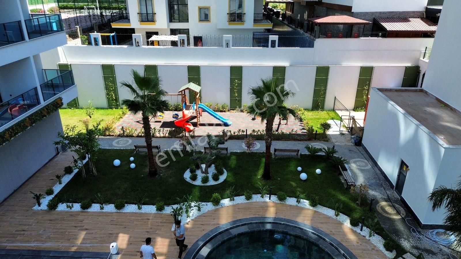 Alanya Mahmutlar Green Ocean Sitesinde Kiralık 1+1 Daire - Görsel 12