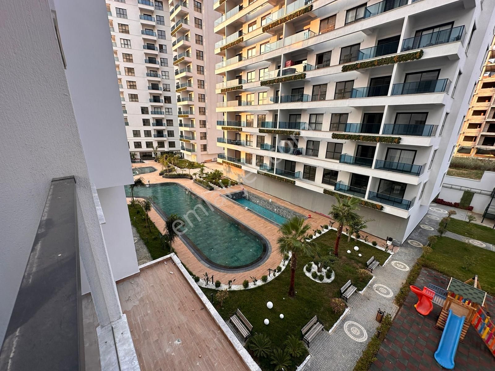 Alanya Mahmutlar Green Ocean Sitesinde Kiralık 1+1 Daire - Görsel 7