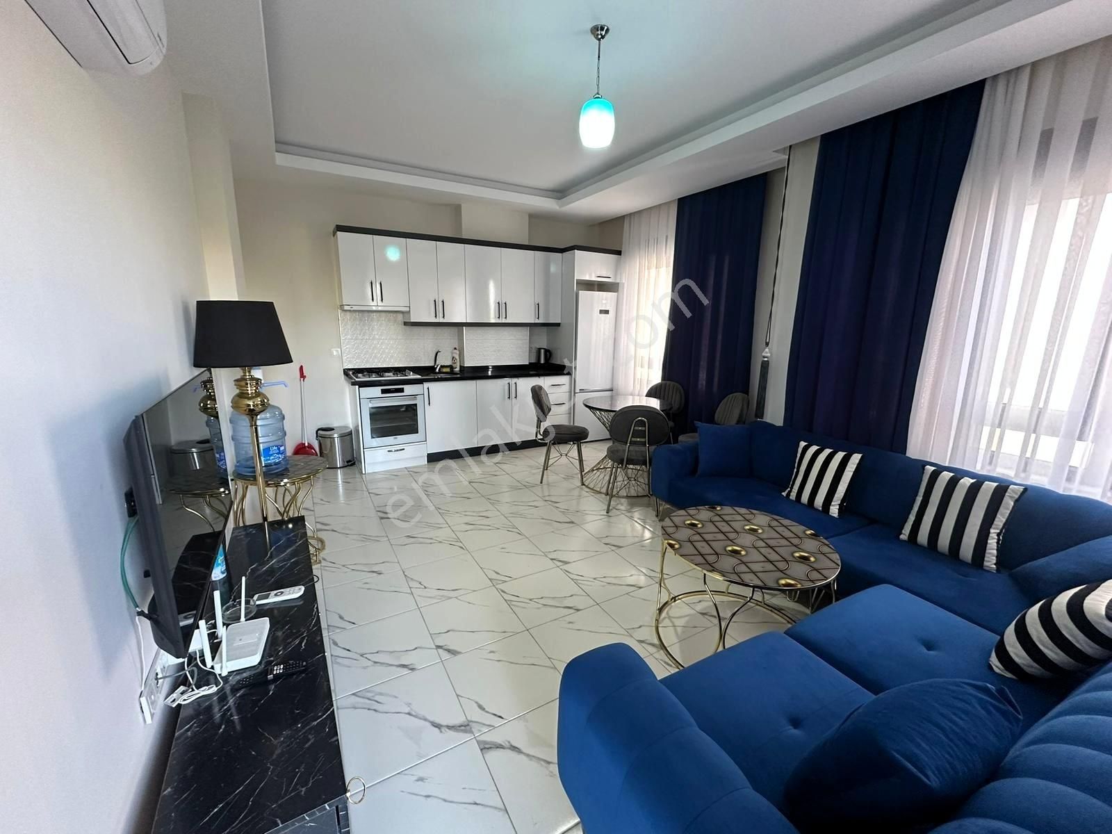 Mahmutlar Naula Residenceta Kiralık 1+1 Eşyalı Daire Havuzlu - Görsel 2