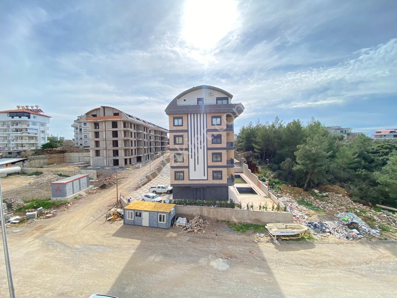 2+1 Sıfır Daire Alanya Oba Bal Lıfe Sitesi - Görsel 20
