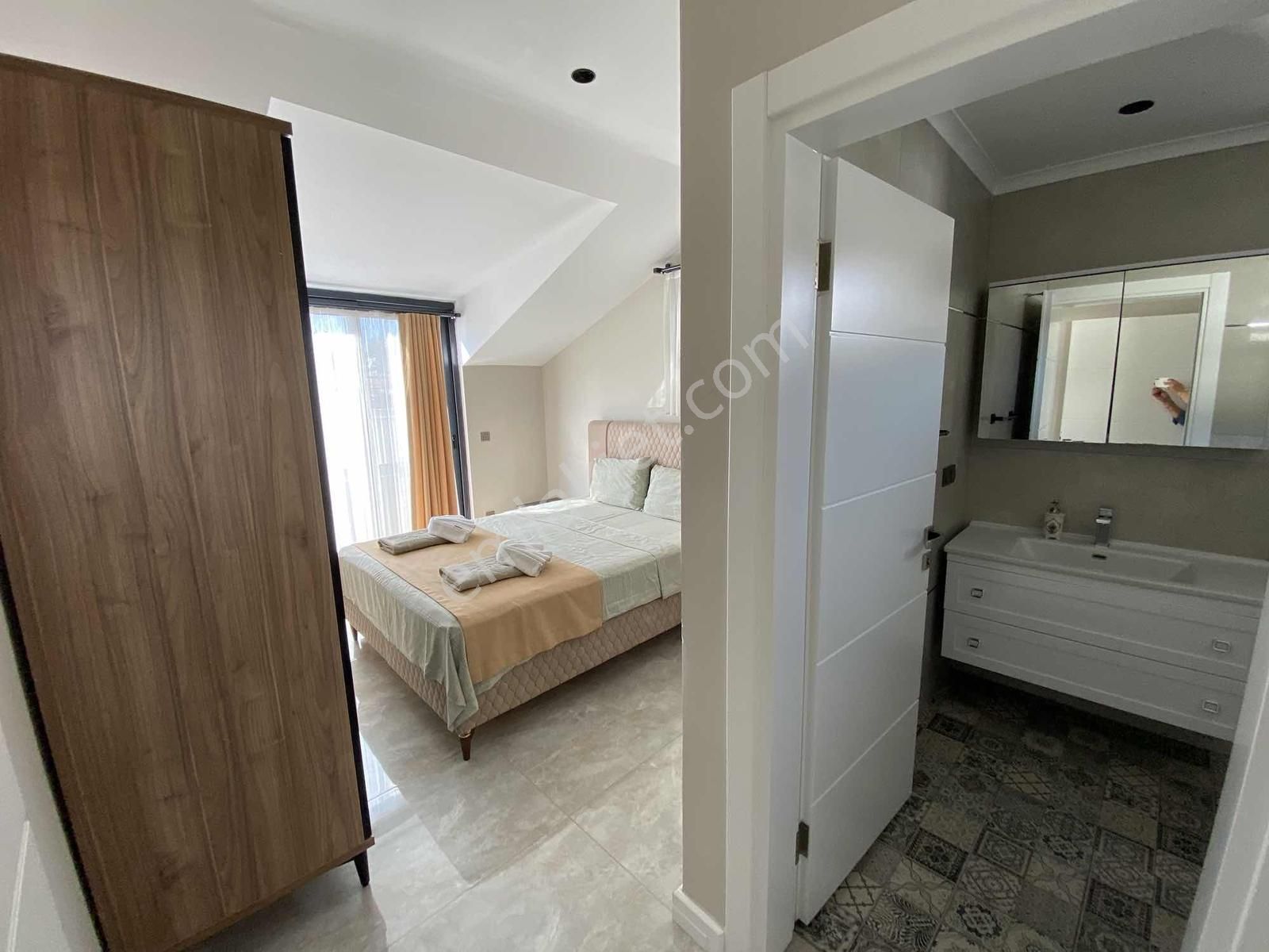 Koca Çalış'ta 4+1 Lüx Havuzlu Villa Uzun Dönem Kiralık - Görsel 29