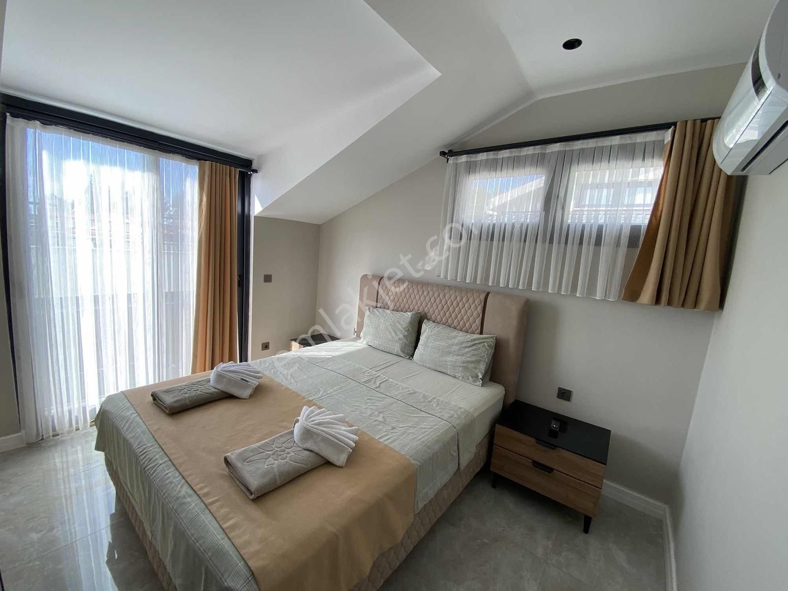 Koca Çalış'ta 4+1 Lüx Havuzlu Villa Uzun Dönem Kiralık - Görsel 7