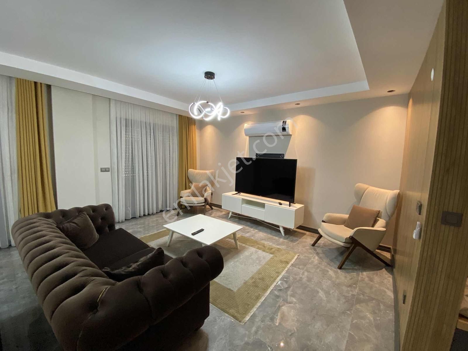 Koca Çalış'ta 4+1 Lüx Havuzlu Villa Uzun Dönem Kiralık - Görsel 20