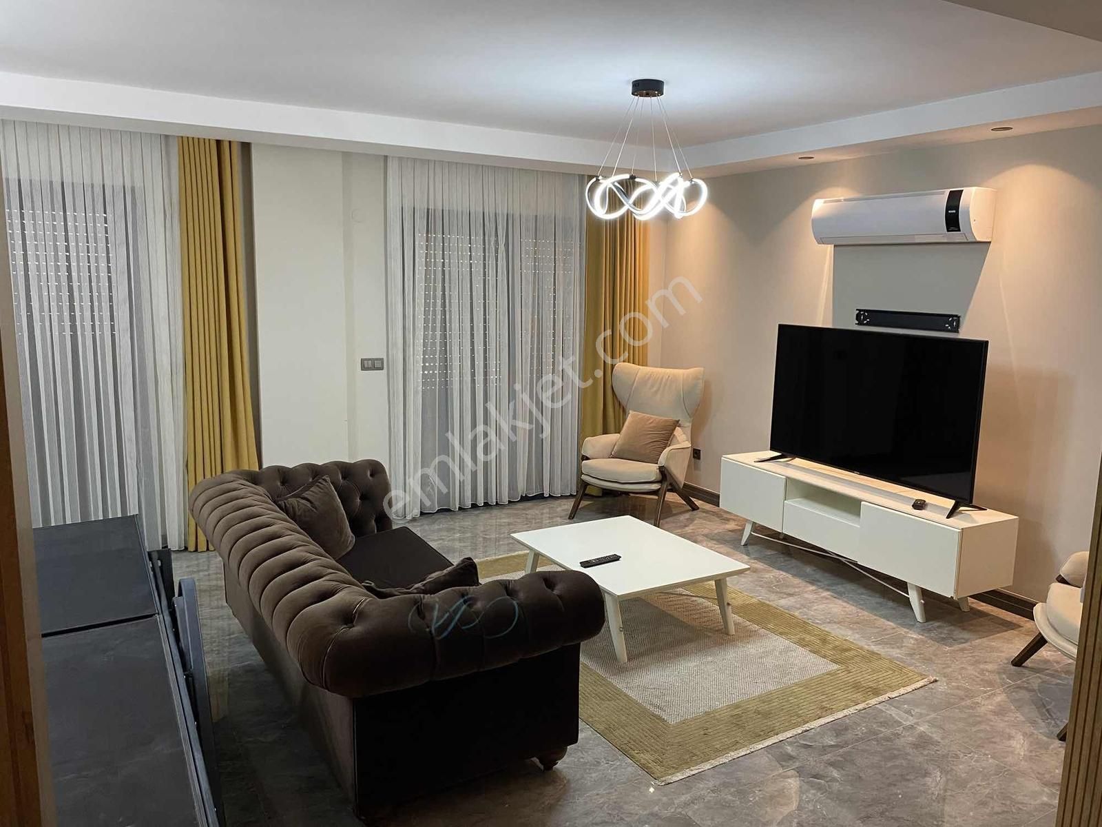 Koca Çalış'ta 4+1 Lüx Havuzlu Villa Uzun Dönem Kiralık - Görsel 11