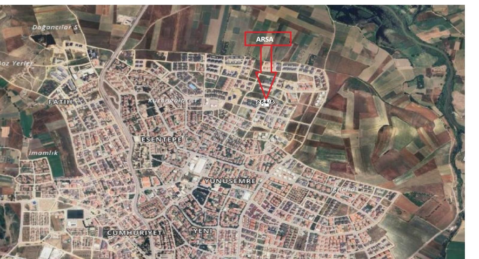 İnegöl Ün Yaşam Merkezi Alanyurt Ta Satılık Mükemmel Arsa - Görsel 5