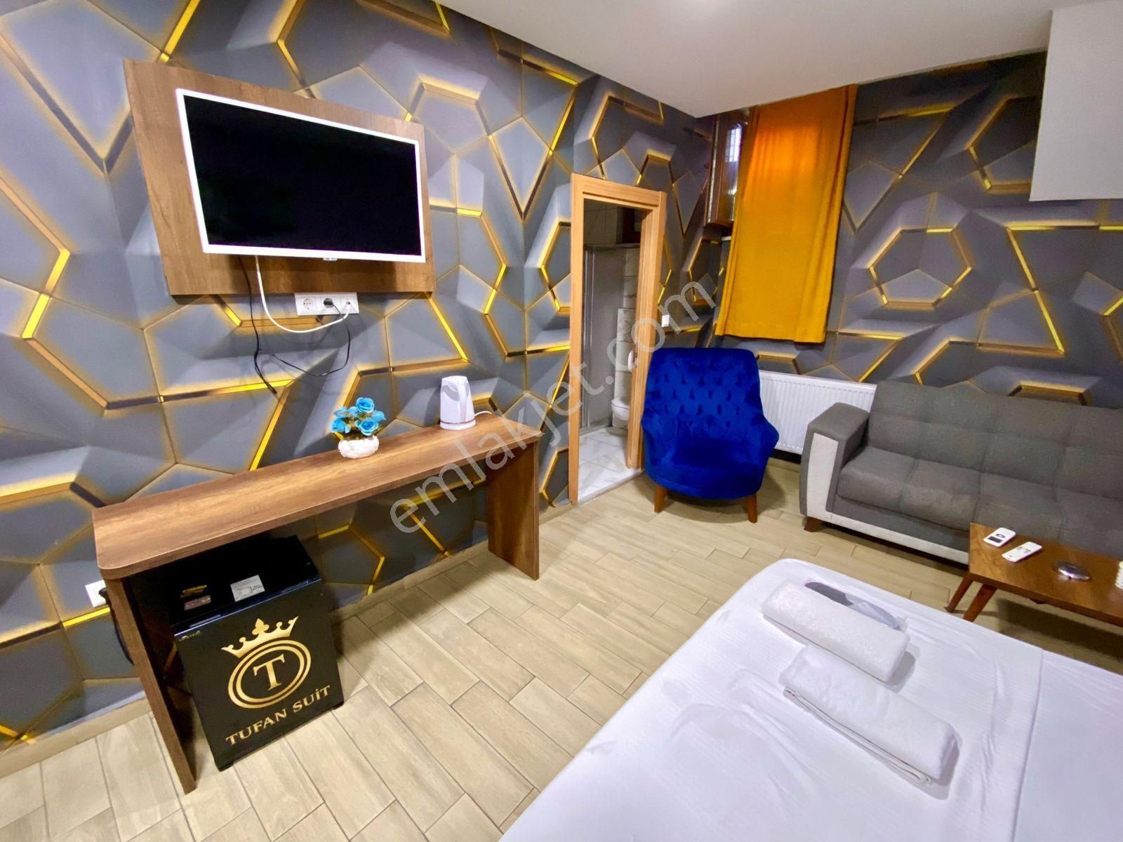 Gaziosmanpaşa Sarıgöl Ulaşımı Kolay Jakuzılı 7/24 Açık Günlük Kiralık Daireler - Görsel 6