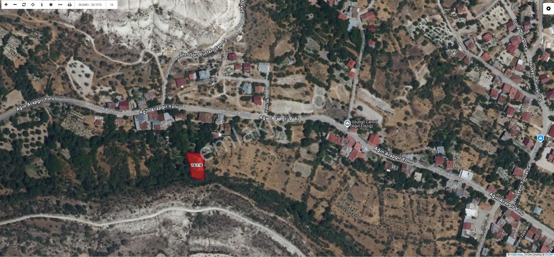 Elazığ Ağın 1 Dönüm Arsa Tapu Sahibi Perta Emlak Ümit Tahmaz - Görsel 13