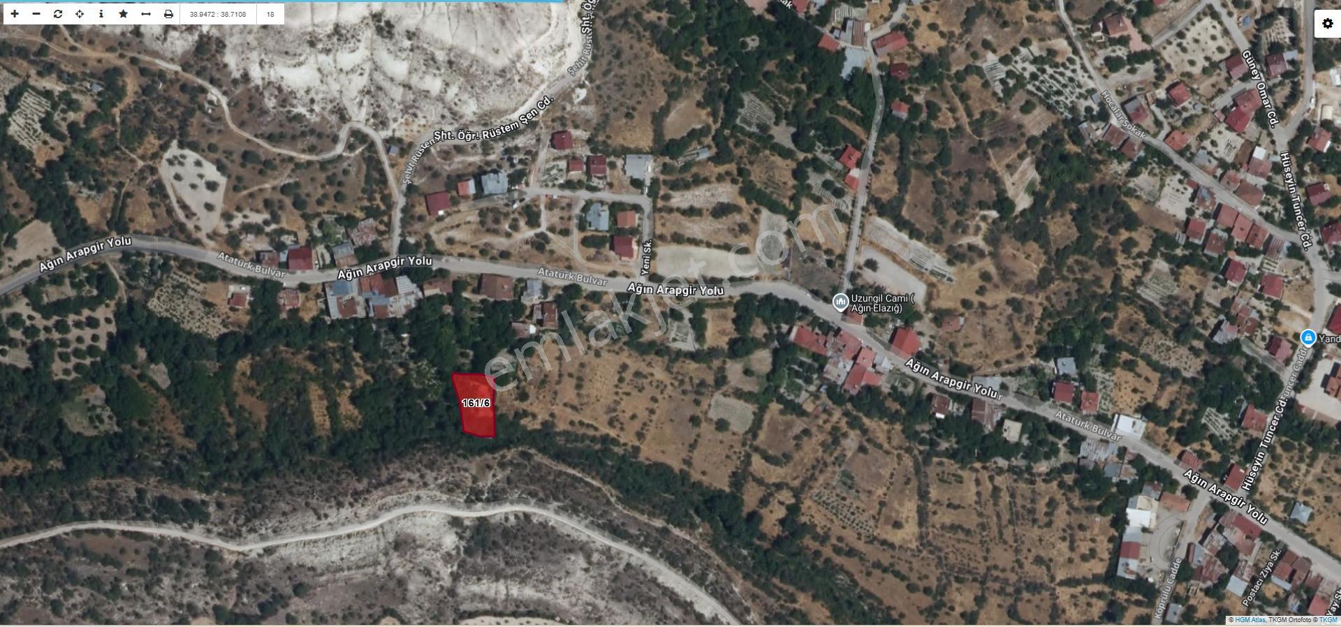 Elazığ Ağın 1 Dönüm Arsa Tapu Sahibi Perta Emlak Ümit Tahmaz - Görsel 12