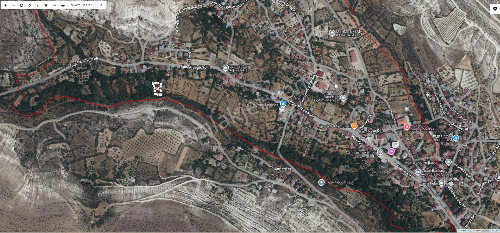 Elazığ Ağın 1 Dönüm Arsa Tapu Sahibi Perta Emlak Ümit Tahmaz - Görsel 11