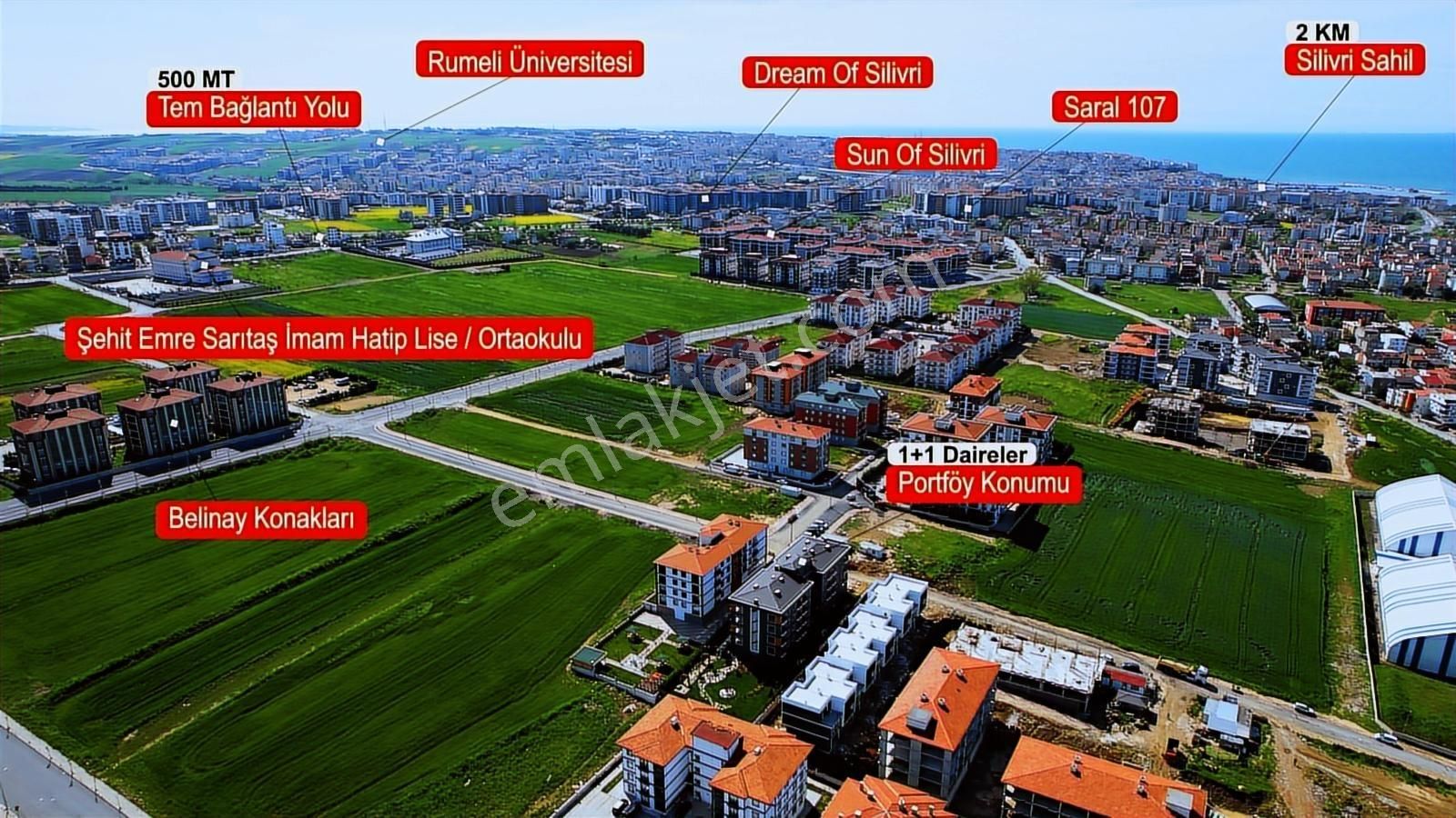 Silivri M.sinan Lüks 1+1 Rezidans Corner Busıness By Silivri - Görsel 27