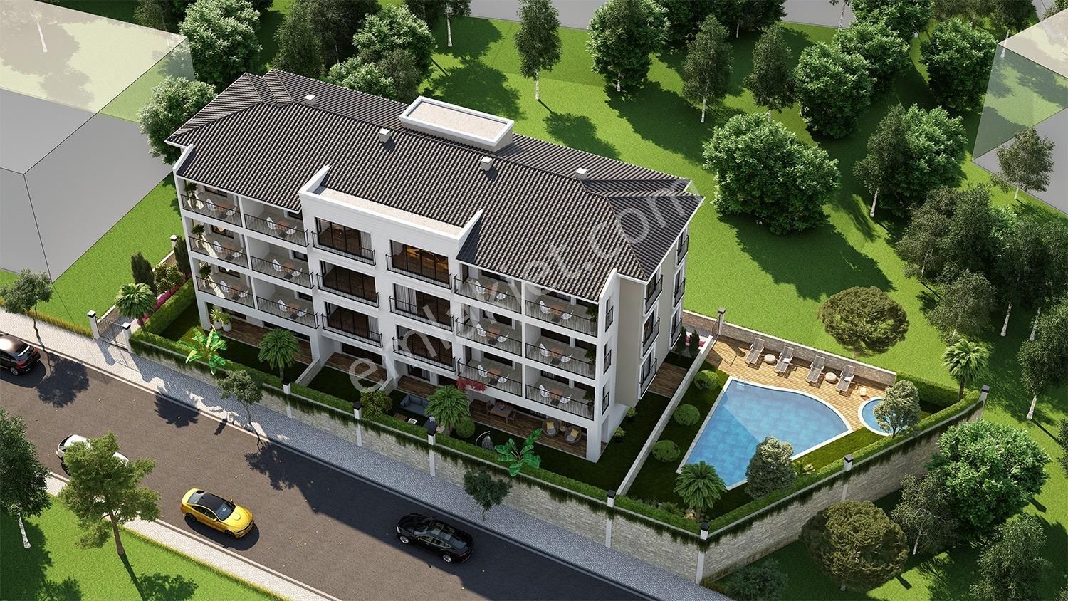 Açık Ve Kapalı Otoparklı Güvenlikli Site – 2+1 - Görsel 11