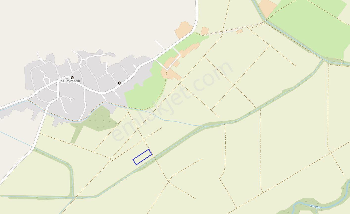 Manyas Kızık 900m2 Satılık Arsa