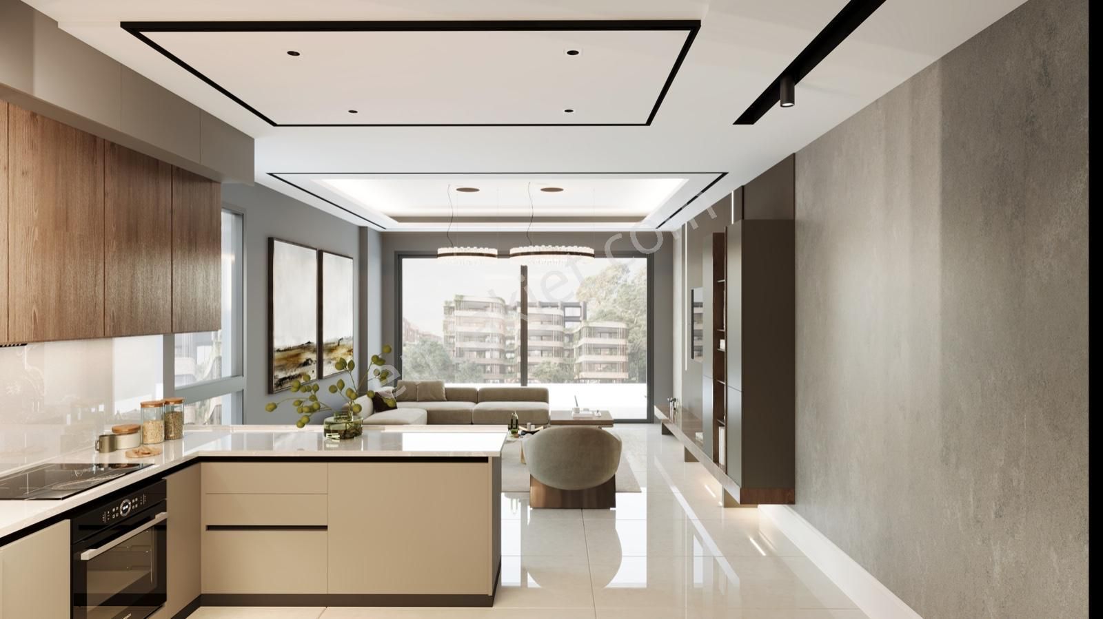 Davutlar'da Yatay Mimari 2+1 Daire/3+1 Dubleks Daire - Görsel 7