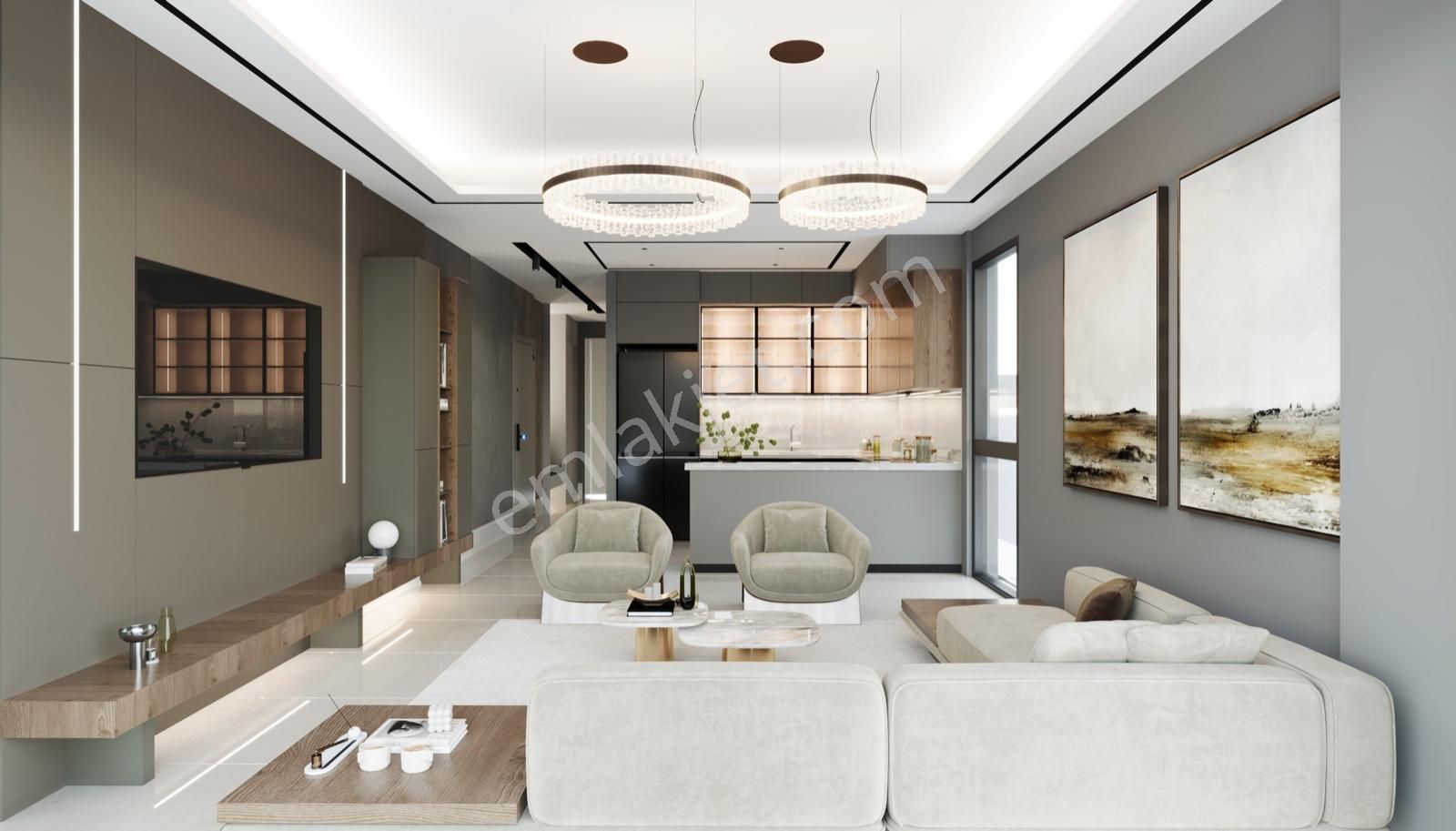 Davutlar'da Yatay Mimari 2+1 Daire/3+1 Dubleks Daire - Görsel 6