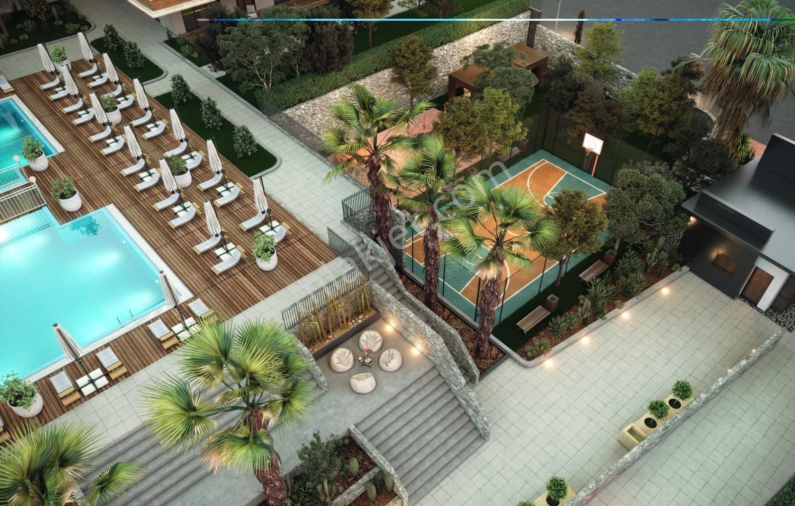 Kapalı Otoparklı, Havuzlu Sitede Sıfır 2+1 Daire - Görsel 30