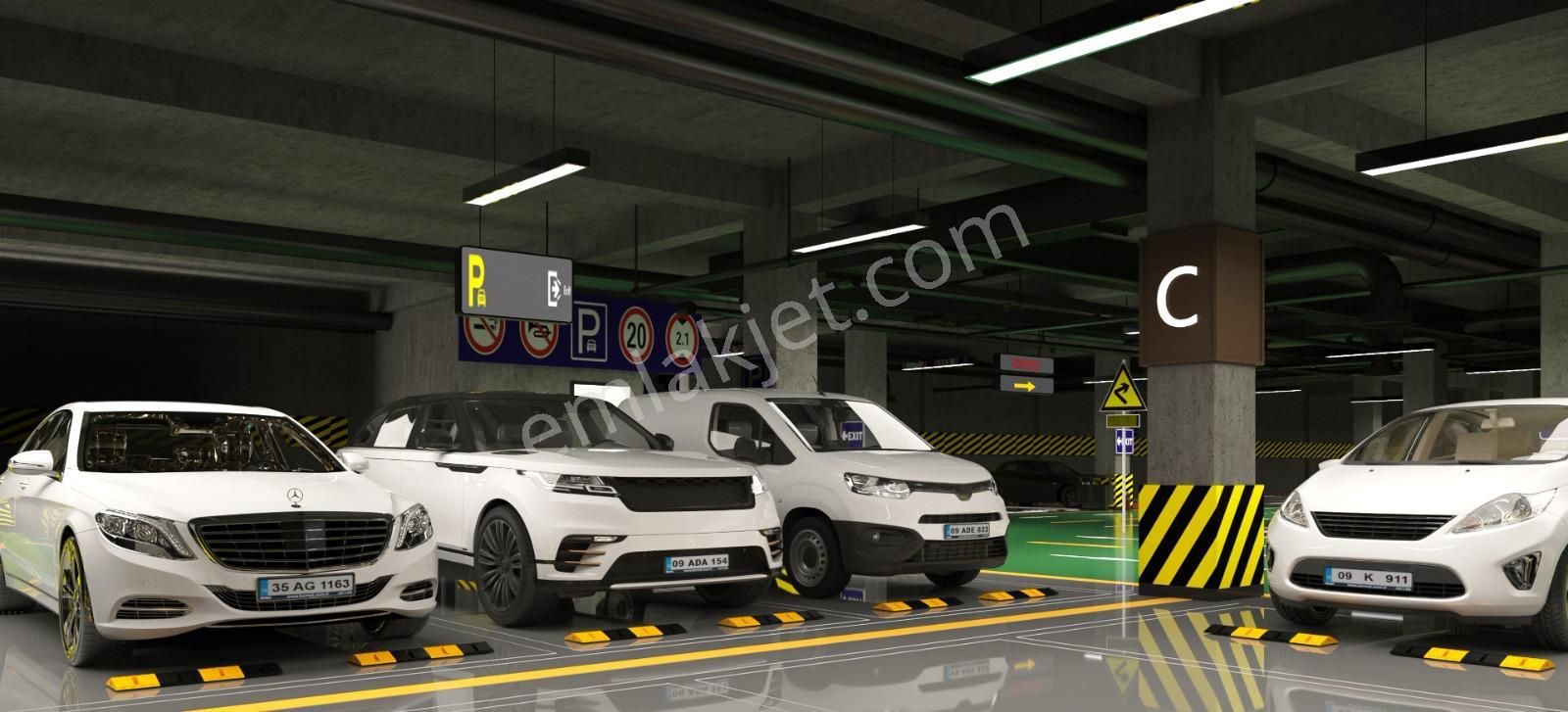 Kapalı Otoparklı, Havuzlu Sitede Sıfır 2+1 Daire - Görsel 32