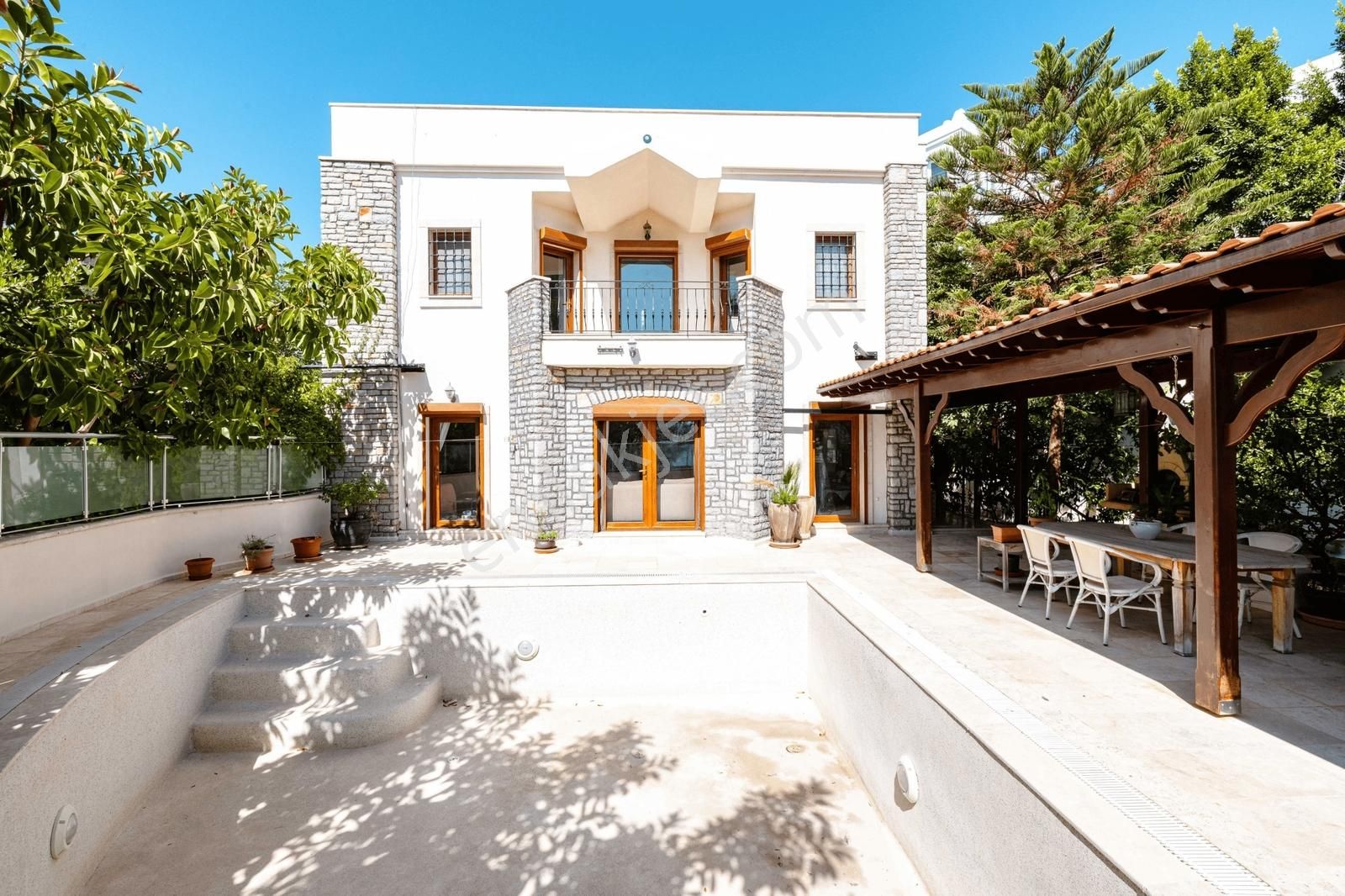 Bodrum Kumbahçe Satılık 5+1 Müstakil Yarı Taş Villa Ve 2+1 Daire - Görsel 7