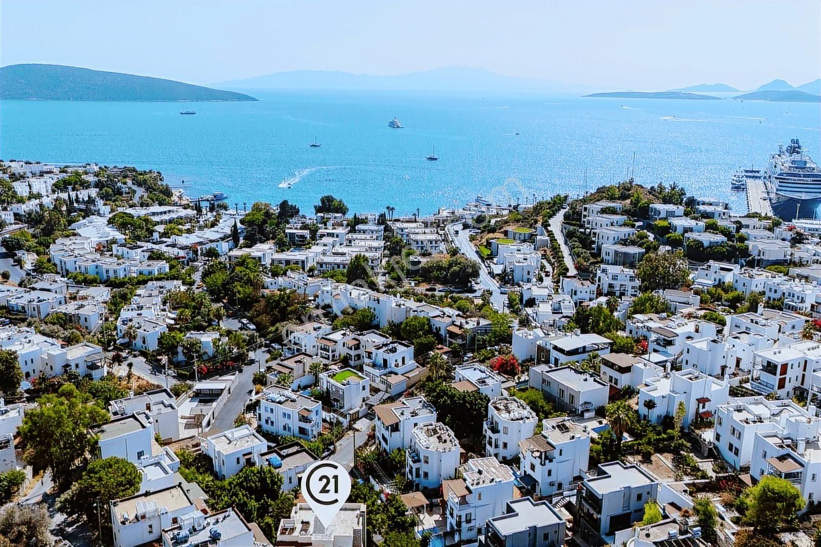 Bodrum Kumbahçe Satılık 5+1 Müstakil Yarı Taş Villa Ve 2+1 Daire - Görsel 13