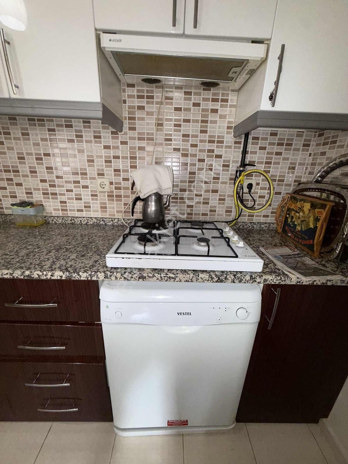 Türker Emlak 1+1 Full Eşyalı Doğalgazlı Balkon Klimalı Yeni Bina - Görsel 16