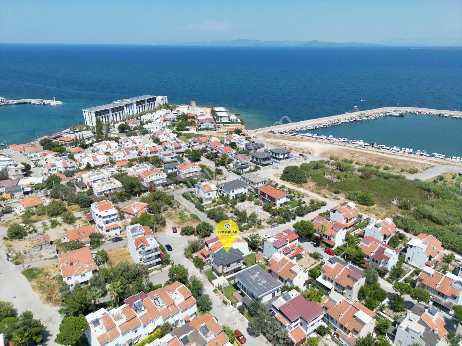 Eko Emlaktan Mordoğan Liman Mevkii Satılık Sıfır Lüks Villa