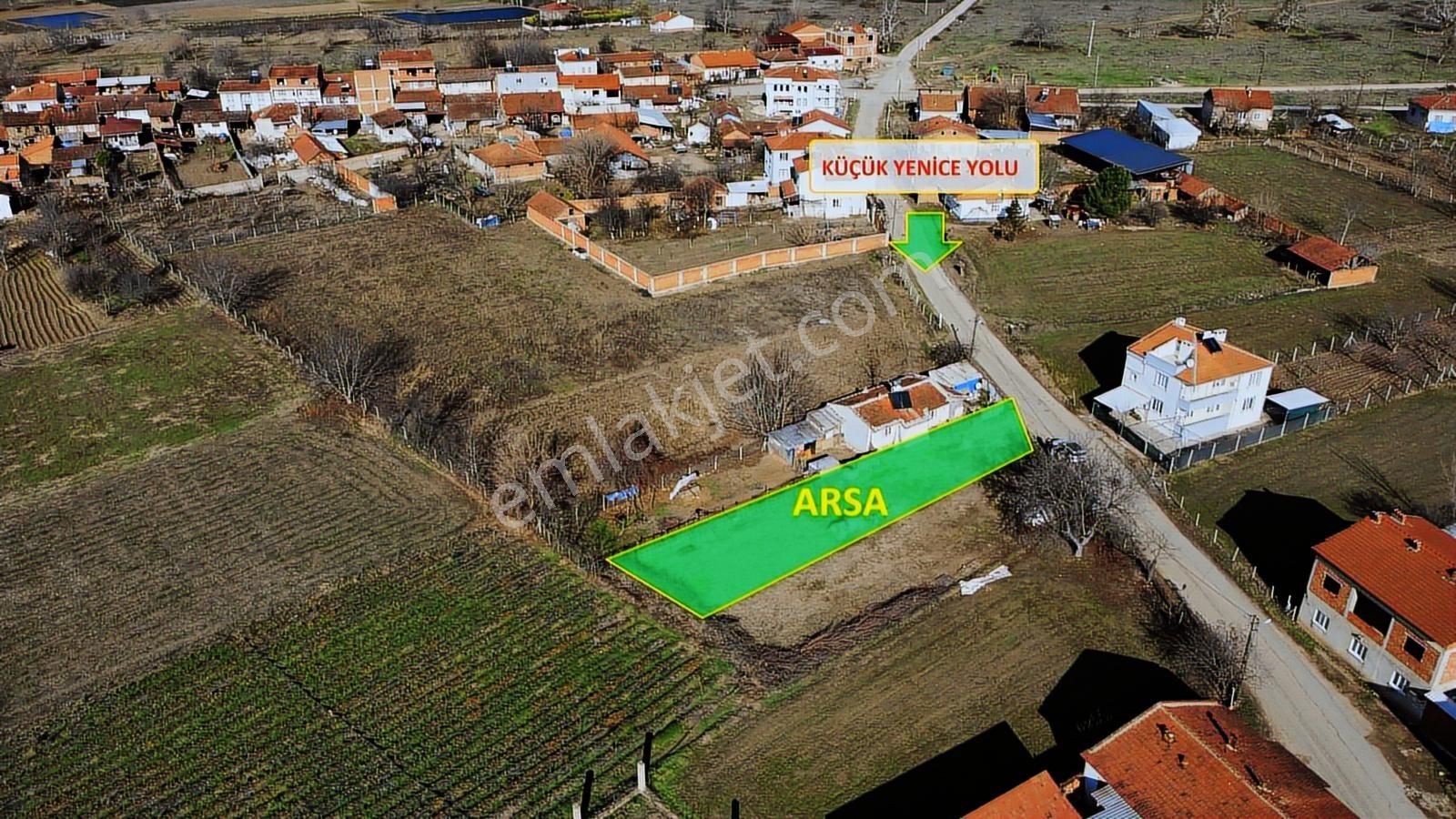 Ulucan'dan İnegöl Küçük Yenice De Satılık Villalık Arsalar - Görsel 3