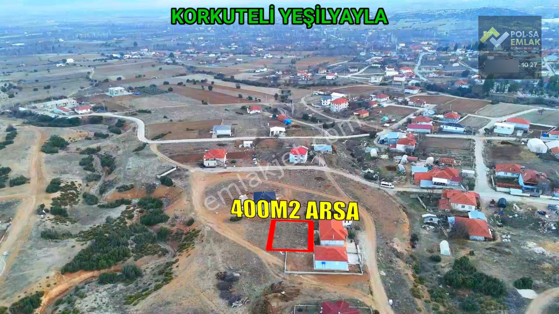 ✅korkuteli✅yeşilyayla Da ✅satılık 400m2 İmarlı Arsa✅fi
