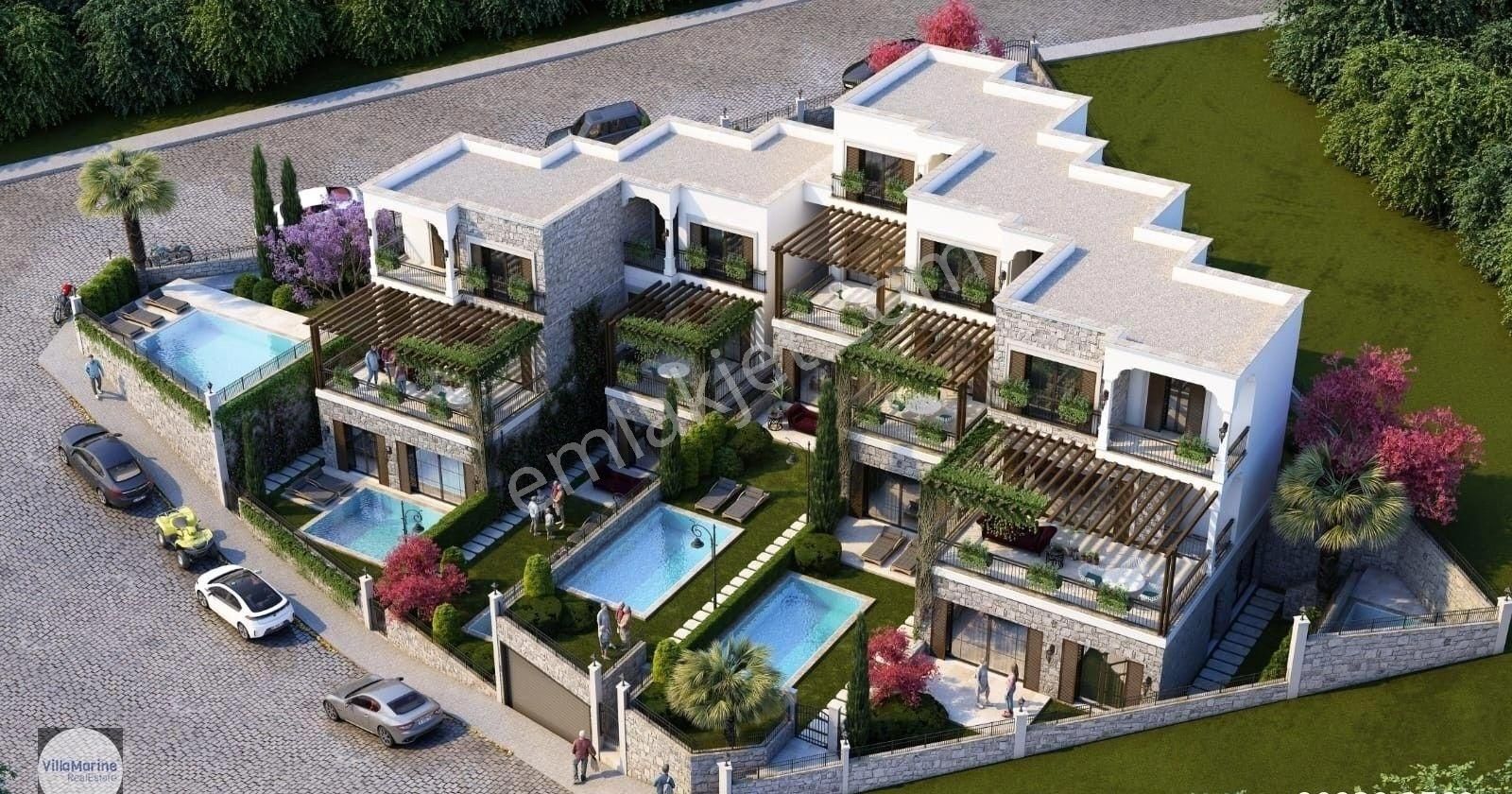 Soğucak'ta Panoramik Deniz Manzaralı 2+1 Dubleks Daire