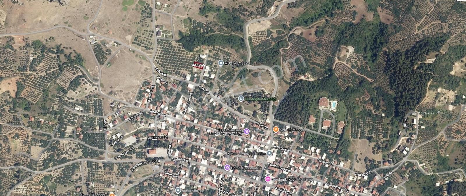 Gündoğdu'da Deniz Ve Bursa Manzaralı Çok Acil Satılık Arsa - Görsel 5