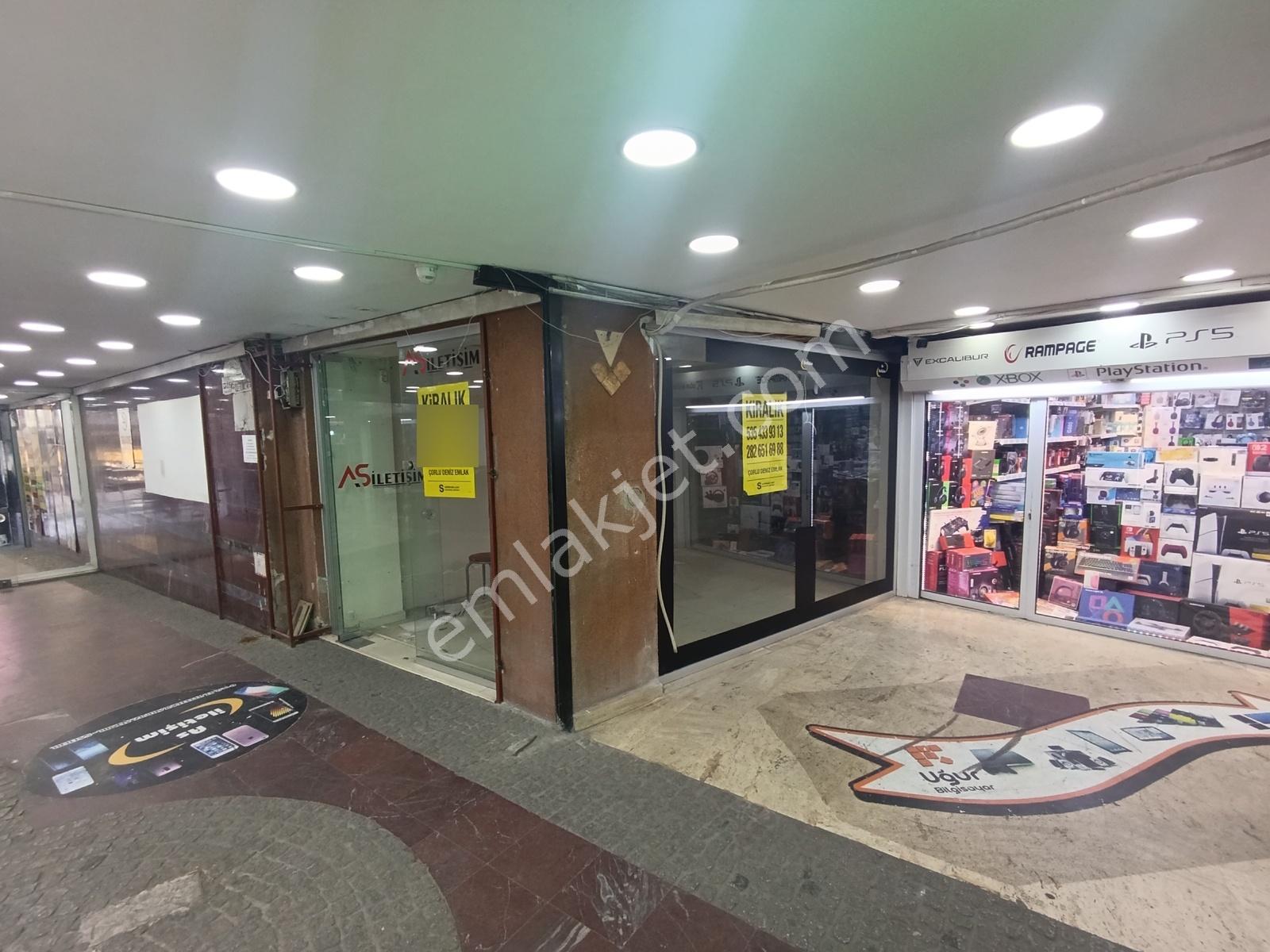 Çorlu Merkezde Megalit İş Merkezi Girişinde Kupon Kiralık Dükkan - Görsel 17