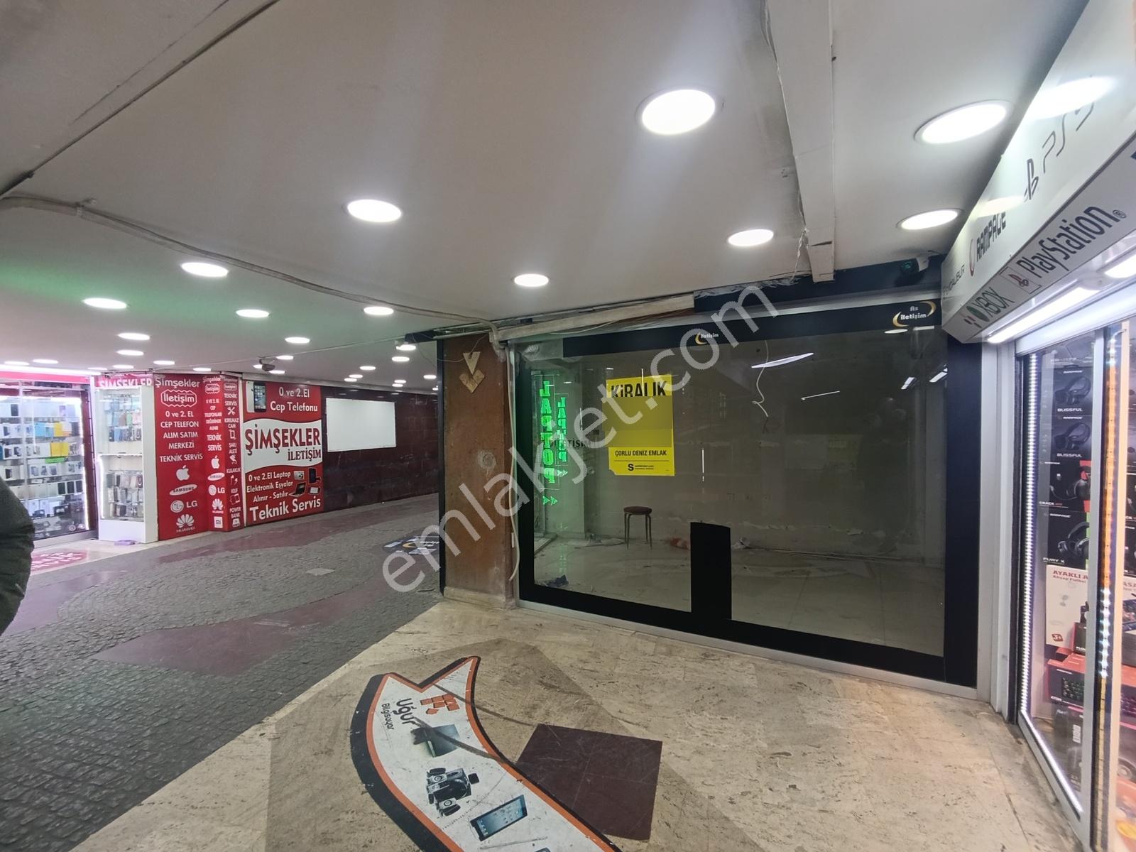Çorlu Merkezde Megalit İş Merkezi Girişinde Kupon Kiralık Dükkan - Görsel 11