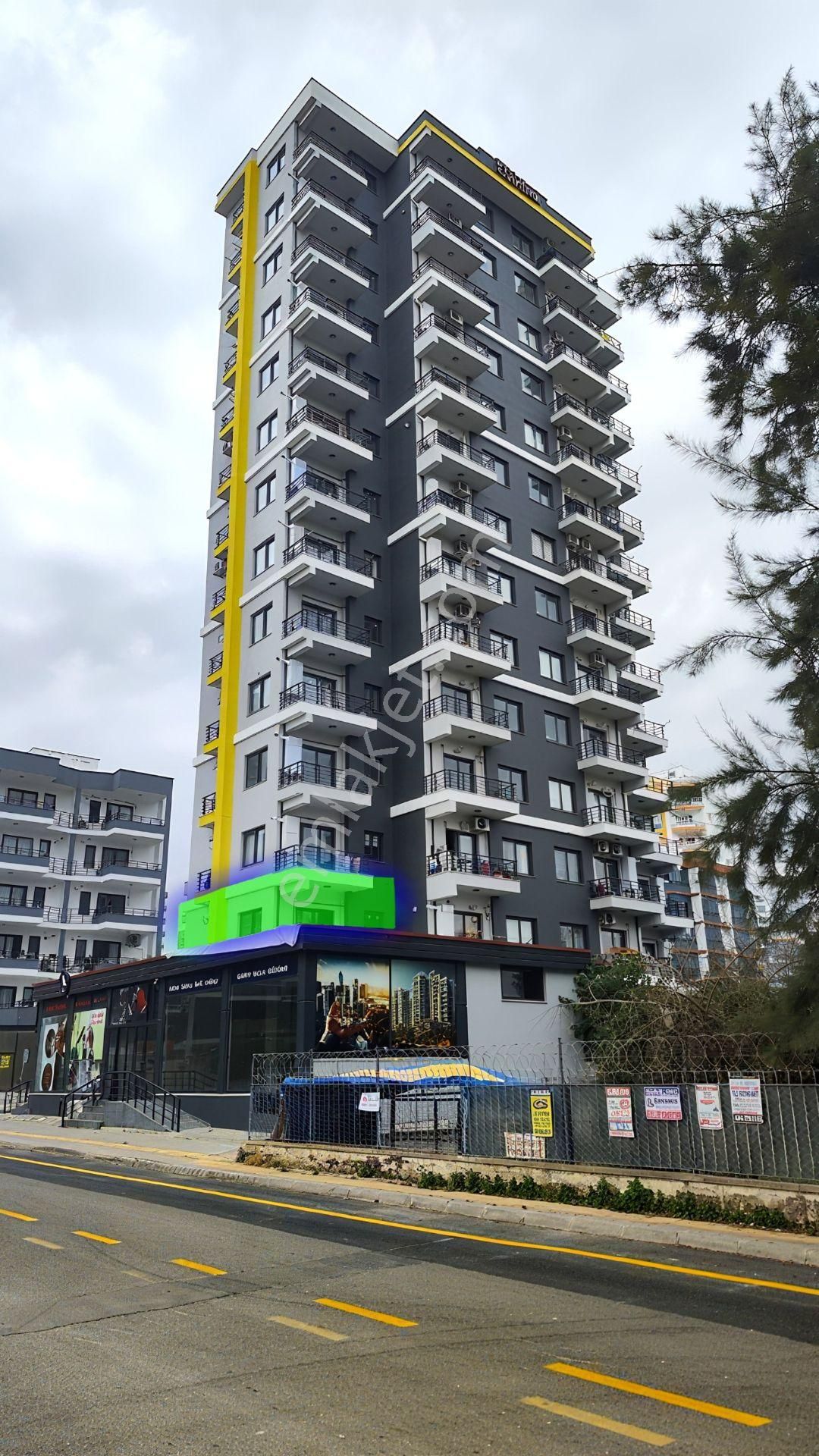 Thor'dan Mezitli Tece Merkez Mahallesinde Lüks 1+1 Kiralık Daire