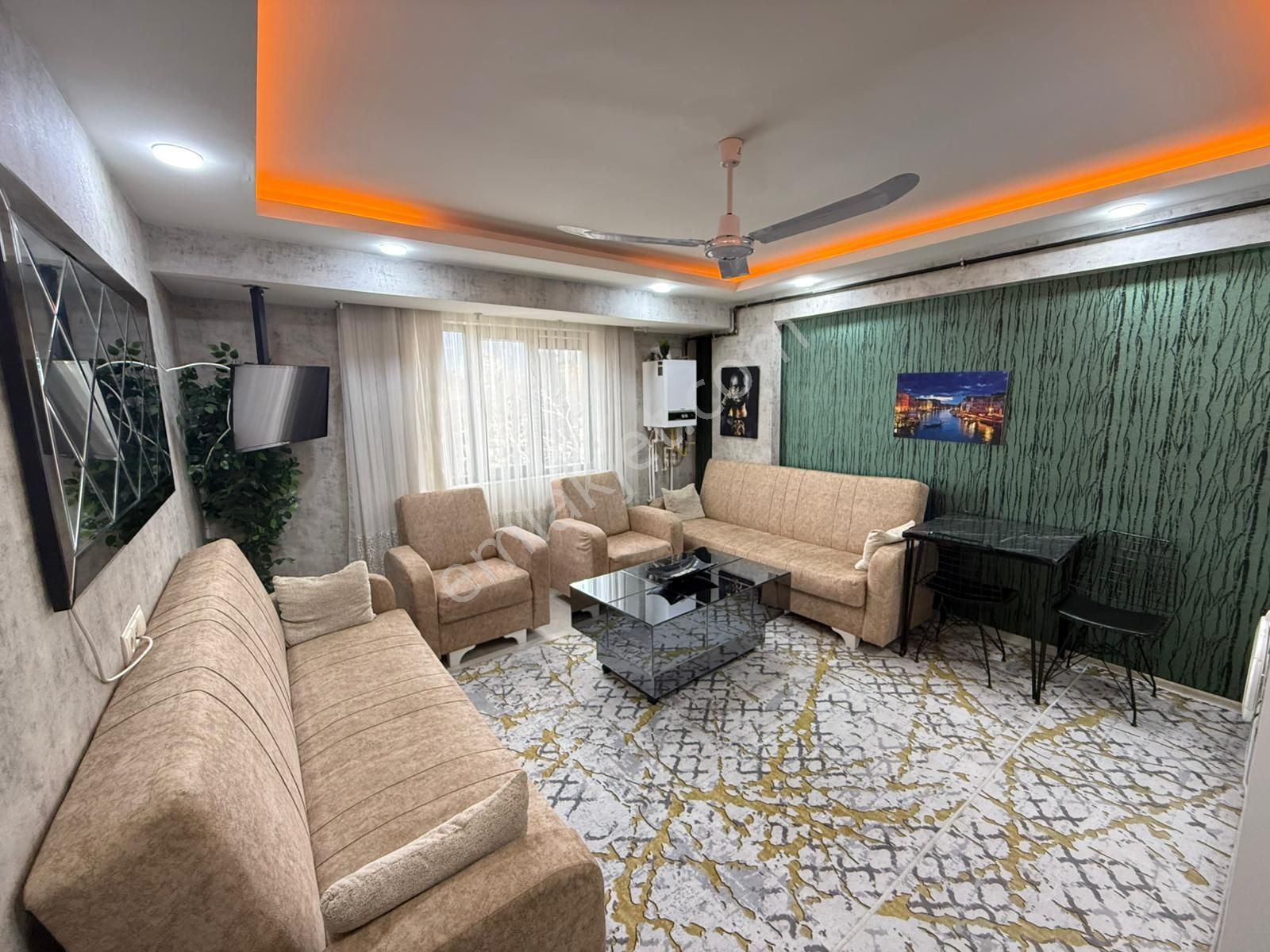 Pelitlibağ Mahallesi Lüx Eşyalı 1+1 Kiralık Apart - Görsel 2