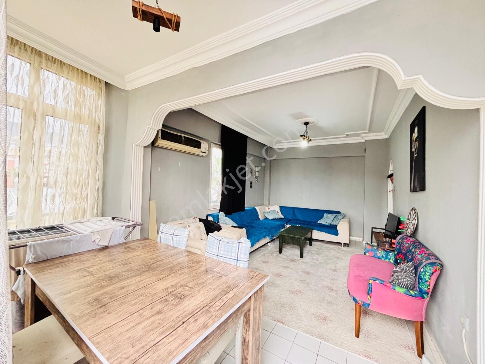 Alanya Kızlarpınarı Mahallesi Merkezi Konumda Satılık 2+1 Daire - Görsel 28