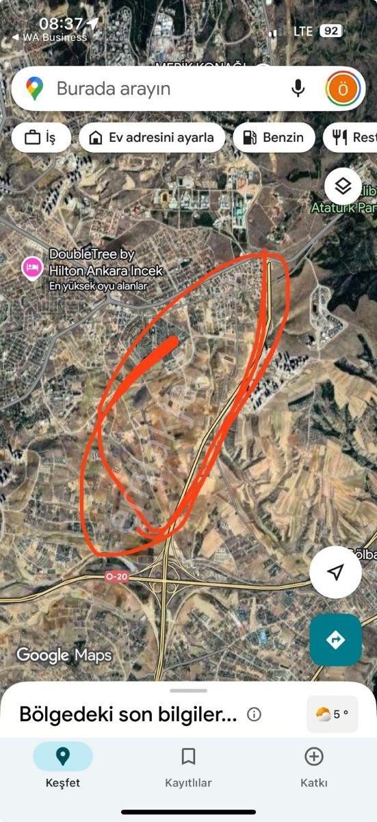 Alaçatı'dan İncek Satılık Arsa