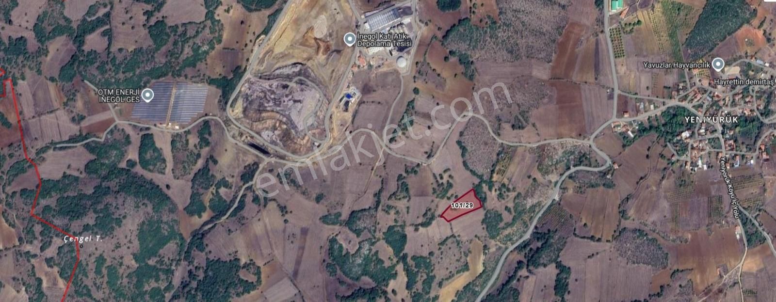 Ulucan'dan İnegöl Yeni Yörük'te Satılık Fırsat Tarla - Görsel 4