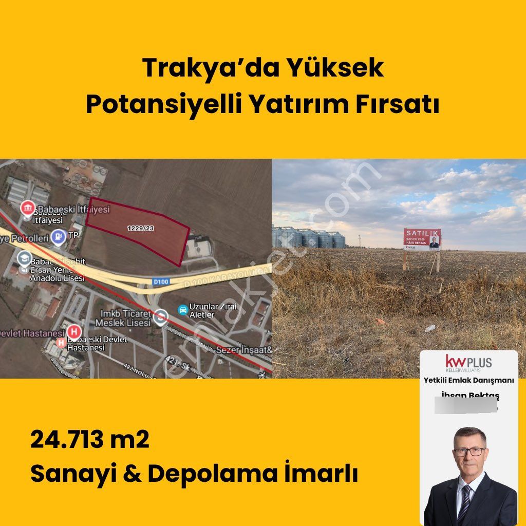 Kwplus Tan Sanayi Ve Depolama Ruhsatlı Arsa - Görsel 4