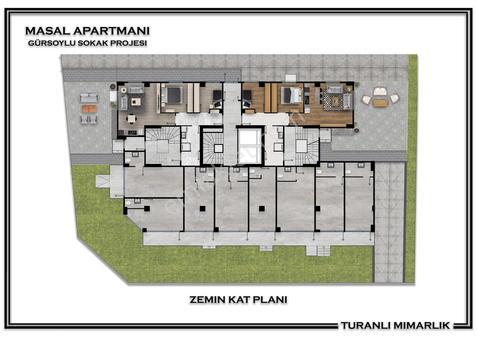 Erenköy'de 46 M2 Bahçe Kullanımlı Özel 2+1 Daire - Görsel 2