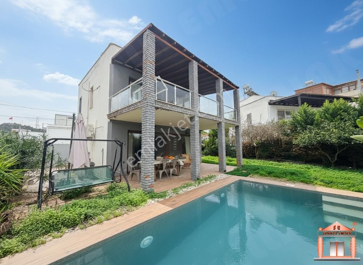S-a-k-a-l-l-ı-dan Turgutreiste Masrafsız Havuzlu Müstakil Villa - Görsel 30