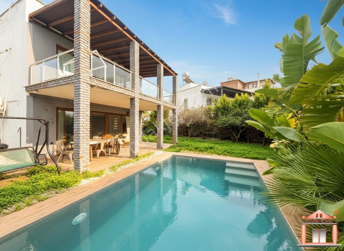 S-a-k-a-l-l-ı-dan Turgutreiste Masrafsız Havuzlu Müstakil Villa - Görsel 22