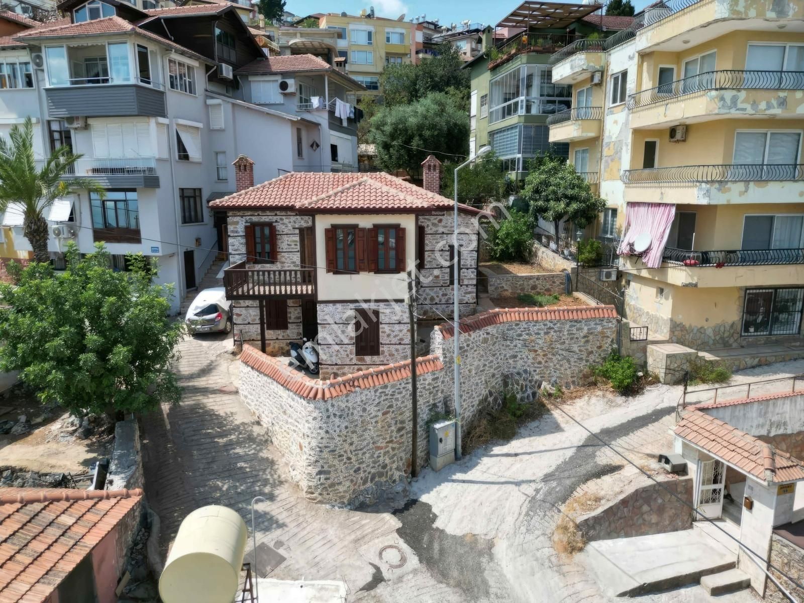 Satılık 2+1 Taş Ev Alanya Kalesinde Deniz Manzaralı