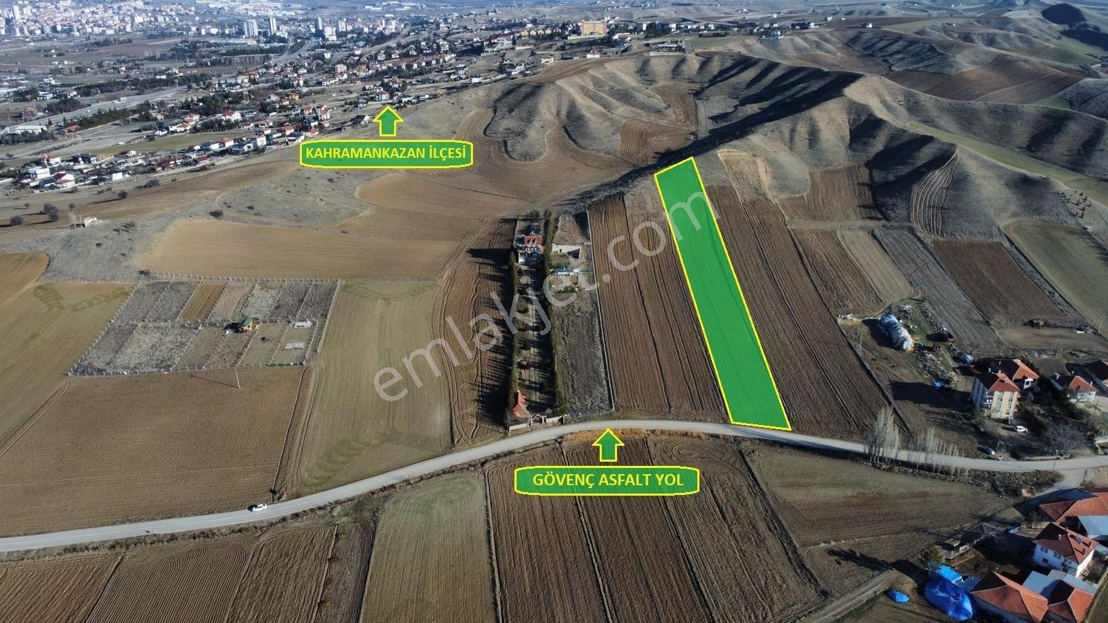 Ulucandan Ankara Kahramankazanda Asfalta Cephe Uygun Arazi - Görsel 18