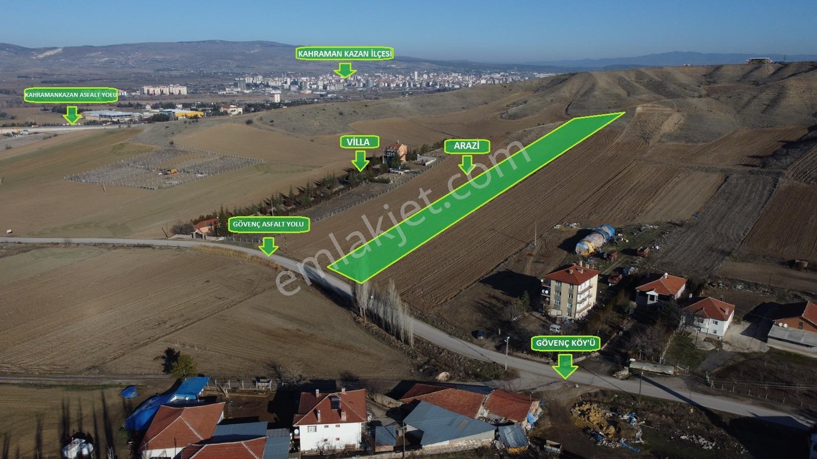 Ulucandan Ankara Kahramankazanda Asfalta Cephe Uygun Arazi - Görsel 23